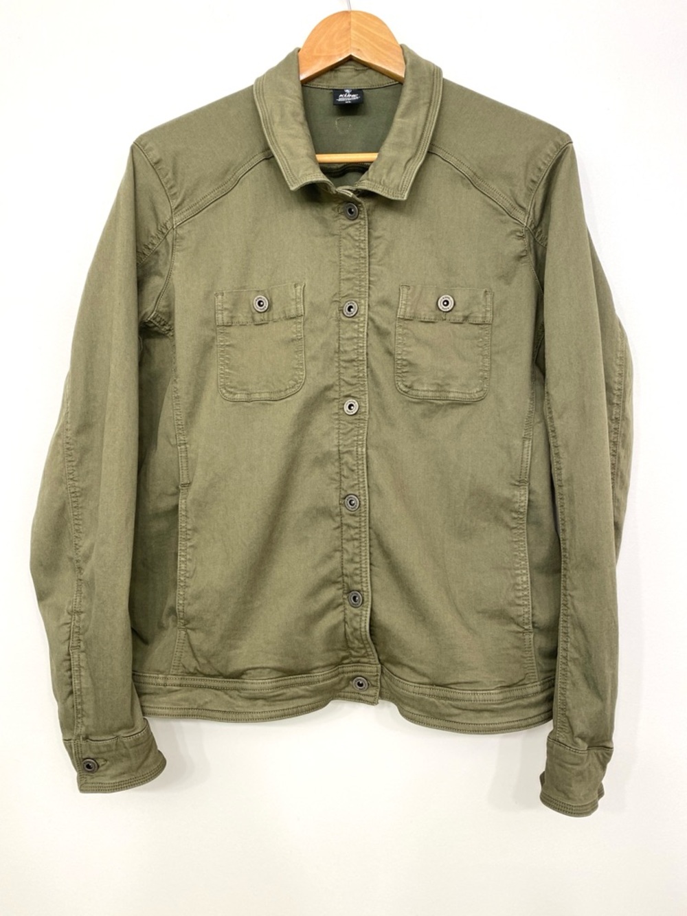 KÜHL Kultivatr Jacket Sage Green Stretch Twill Utility Women’s XL